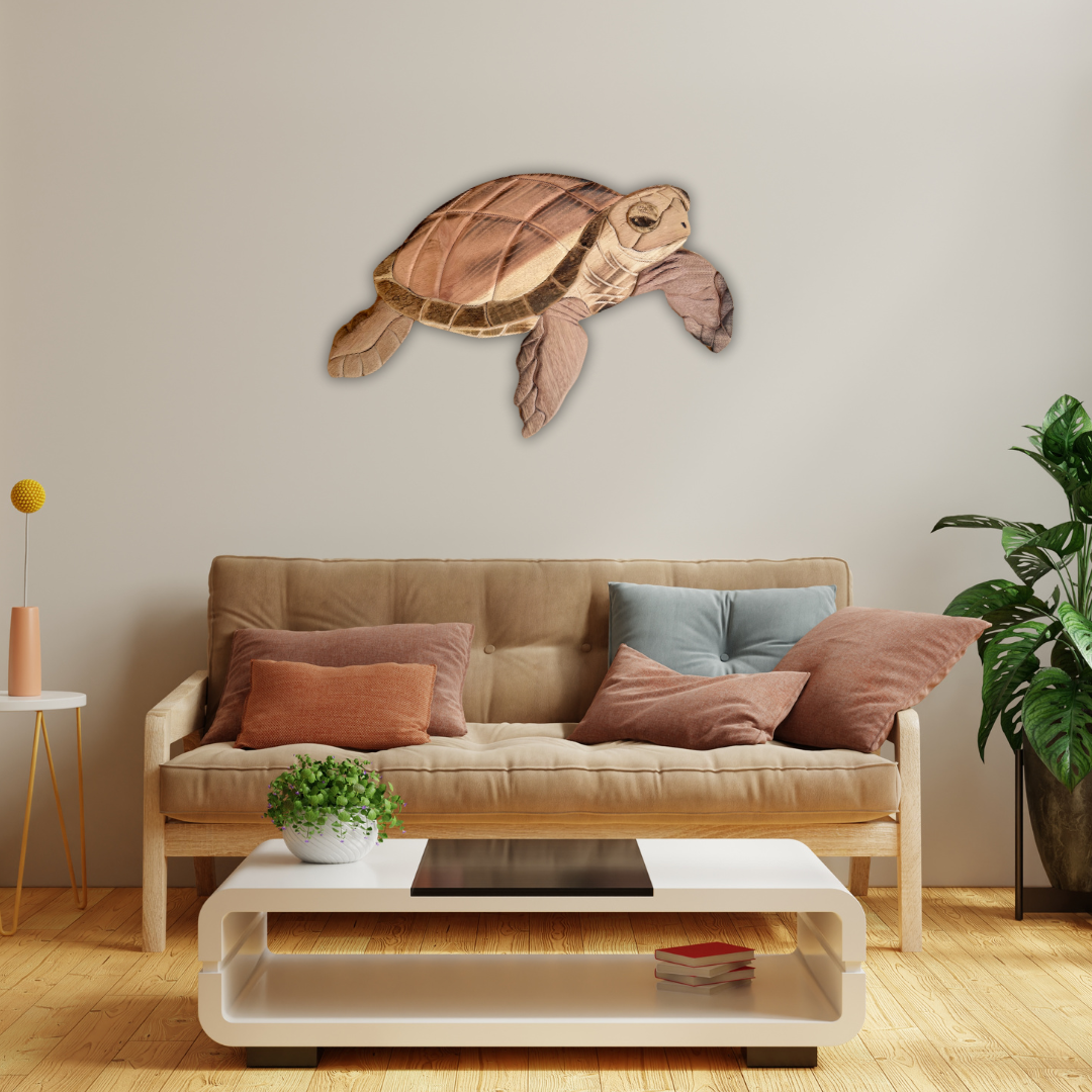 Sea Turtle Sculpture