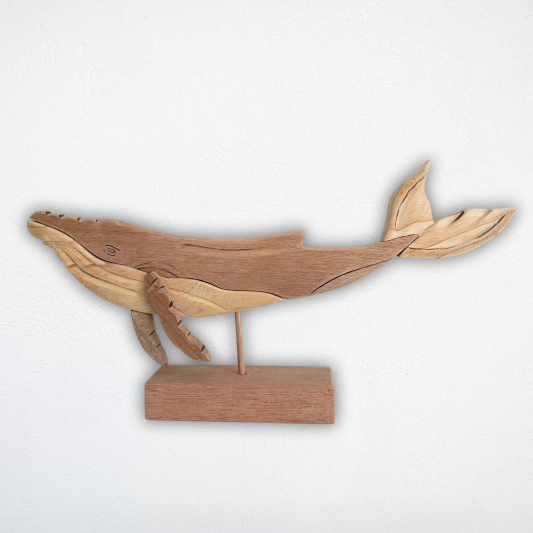 Tabletop Décor Whale on Stand