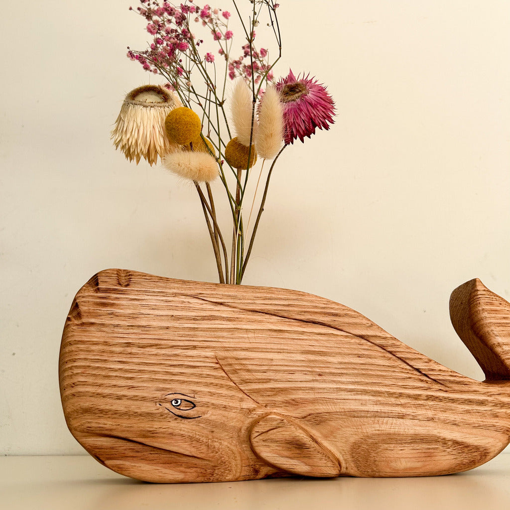 Whale Flower Vase