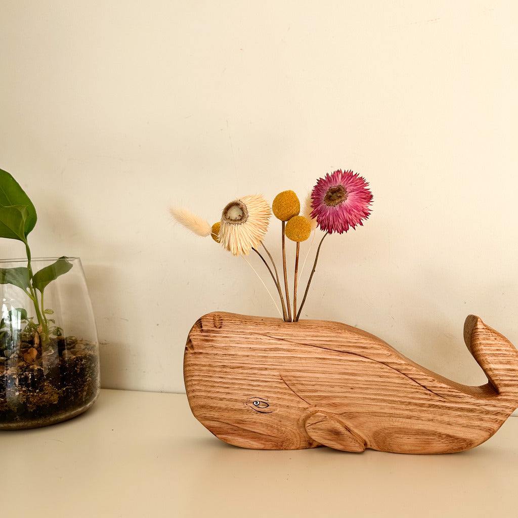 Whale Flower Vase