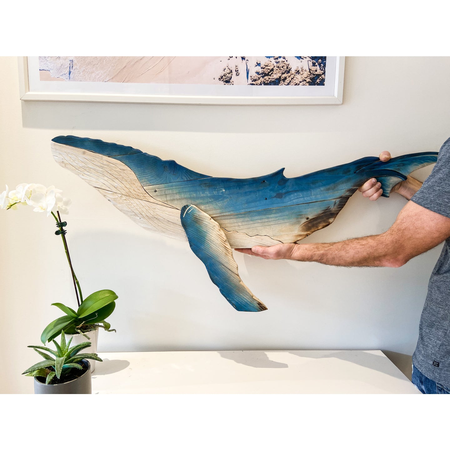 Blue Humpback Whale