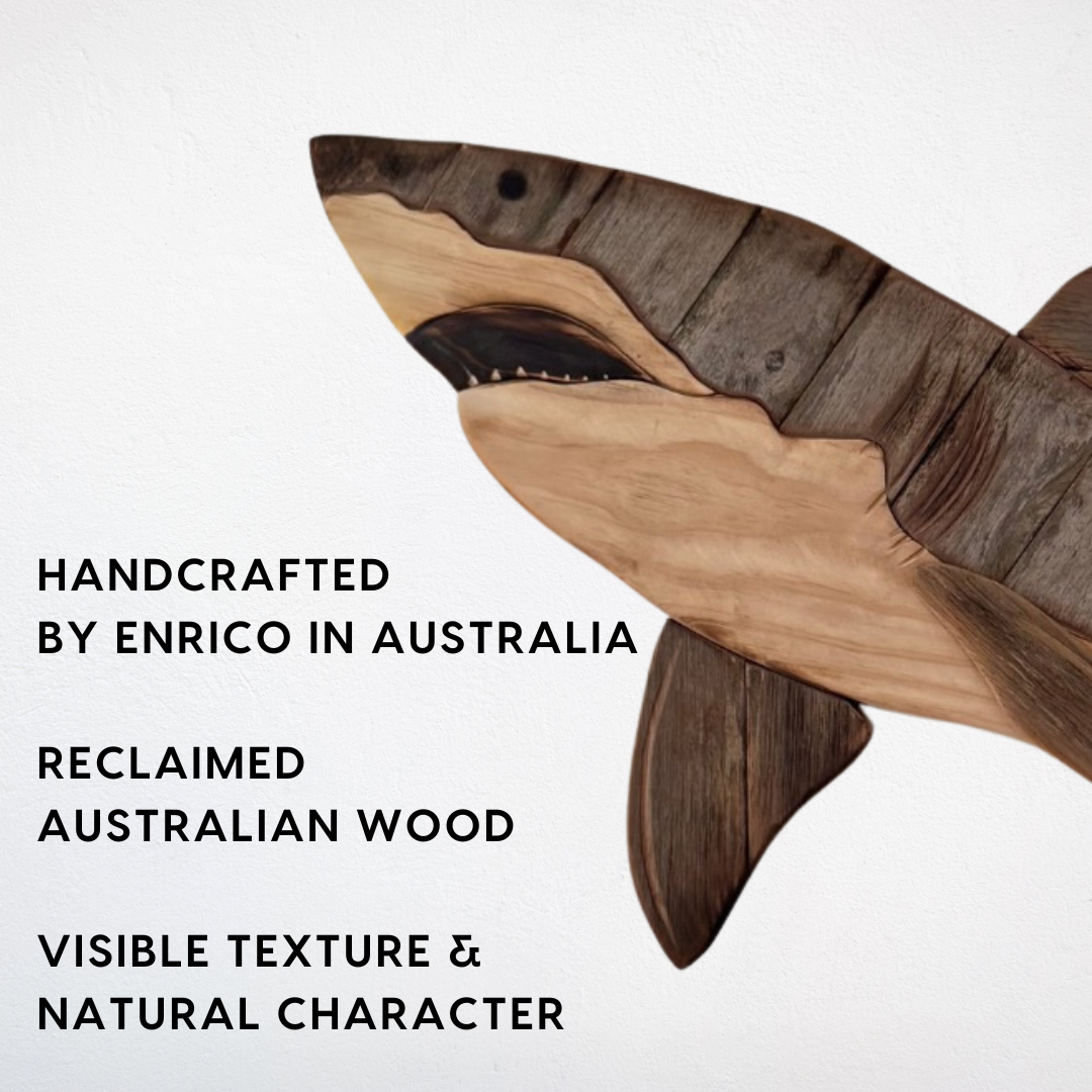 1.2m Great White Shark Sculpture