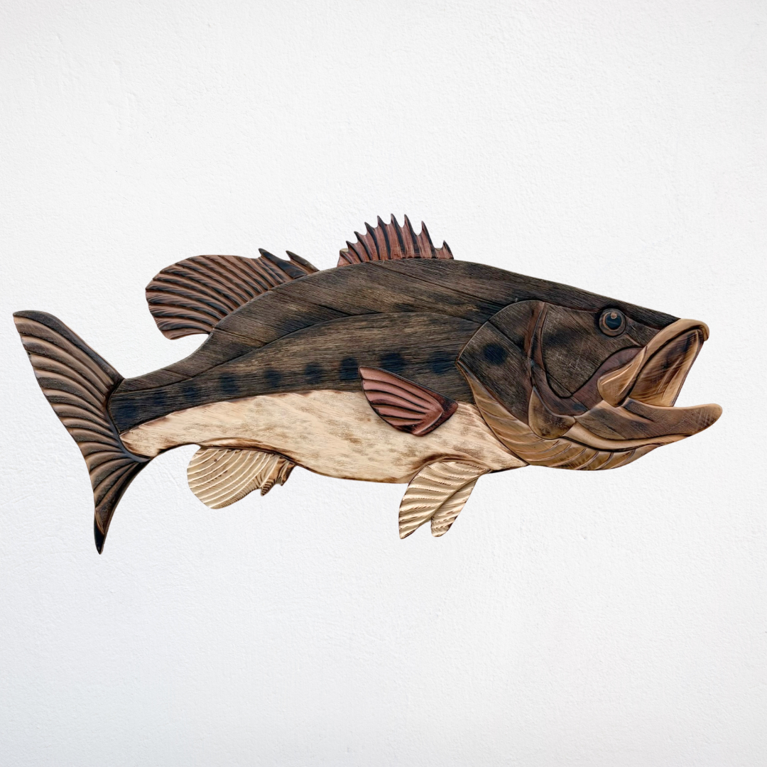 Largemouth Bass Sculpture