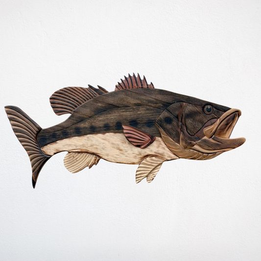 Largemouth Bass Sculpture
