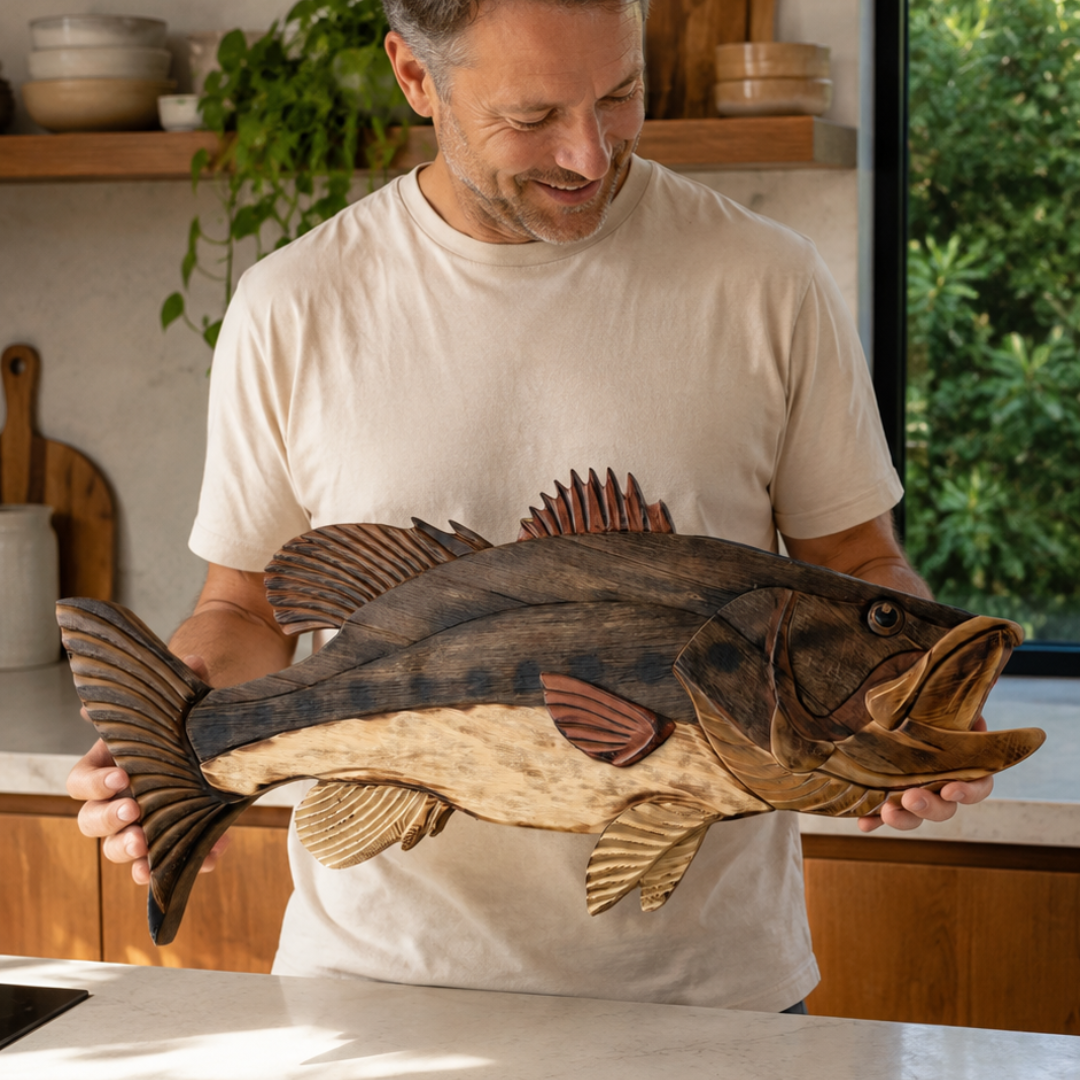 Largemouth Bass Sculpture