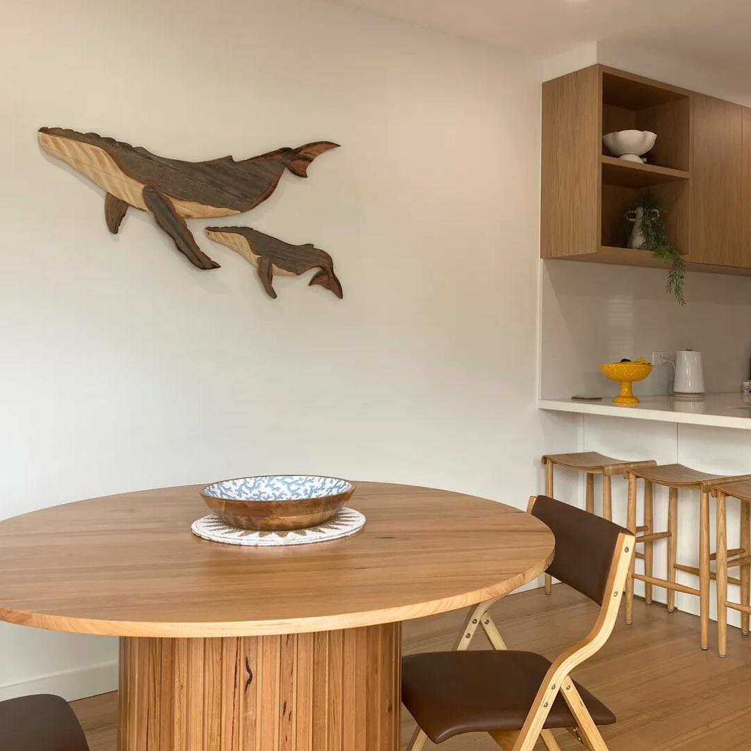 Mother Whale and Calf