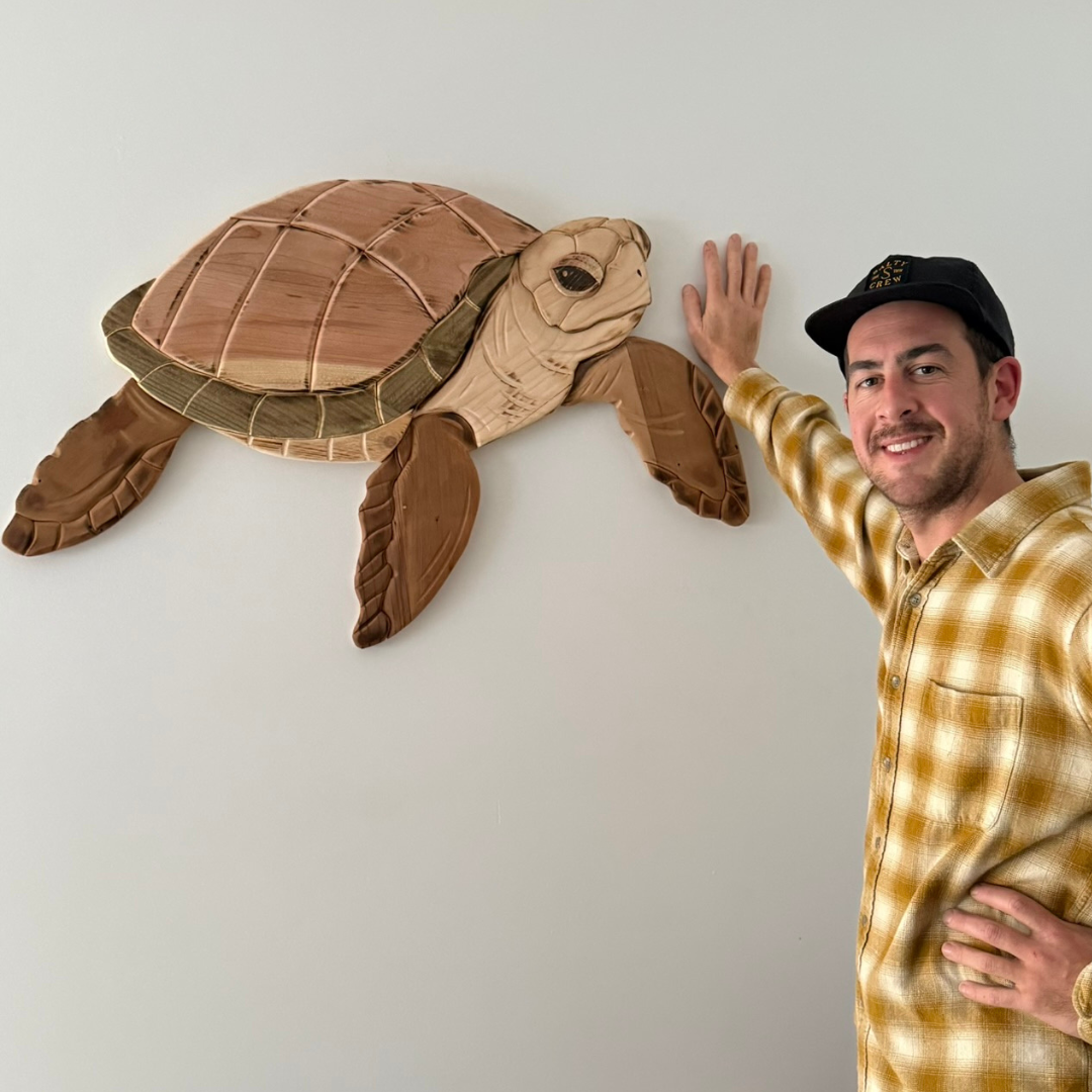 Sea Turtle Sculpture