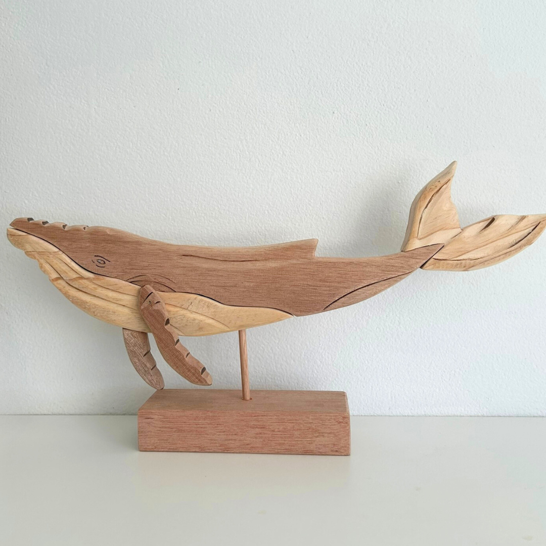 Tabletop Décor Whale on Stand