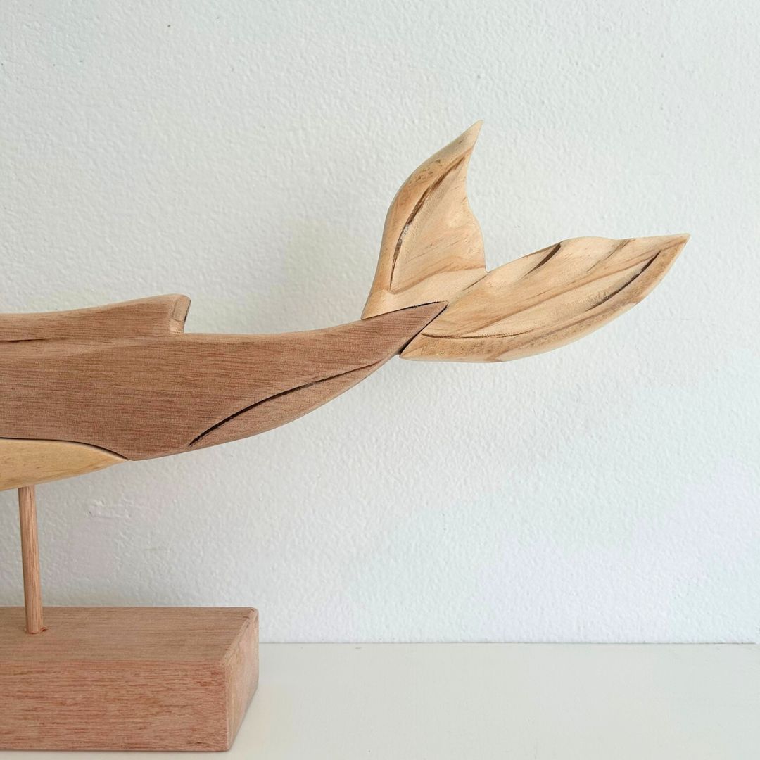 Tabletop Décor Whale on Stand