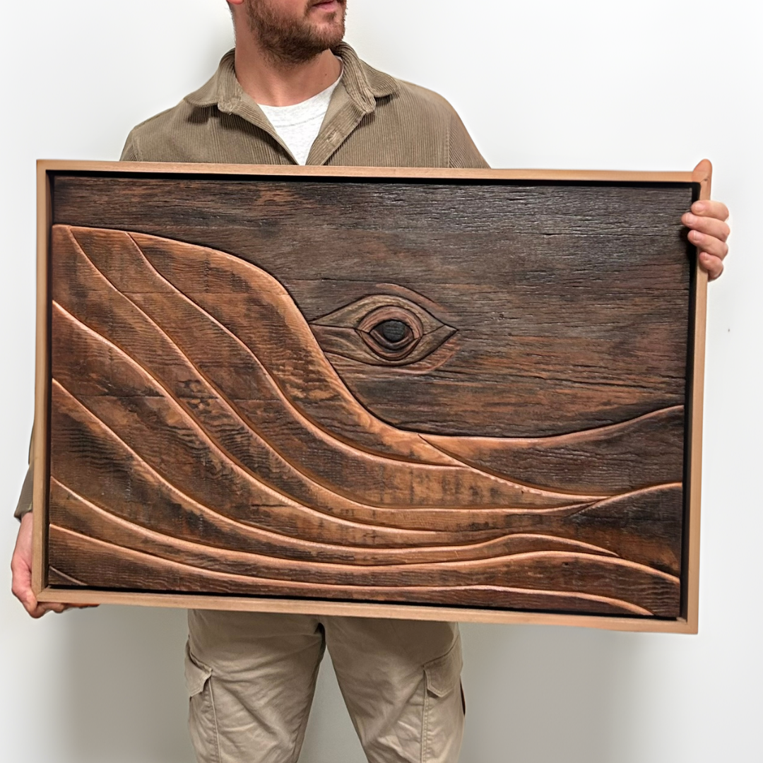 Whale Eye Art Piece in Collaboration with Karim Iliya