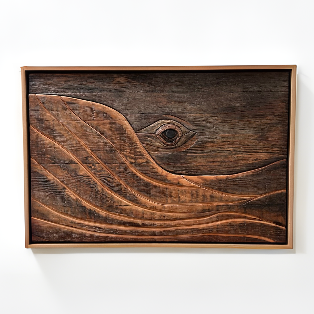 Whale Eye Art Piece in Collaboration with Karim Iliya