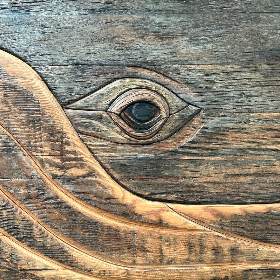 Whale Eye Art Piece in Collaboration with Karim Iliya