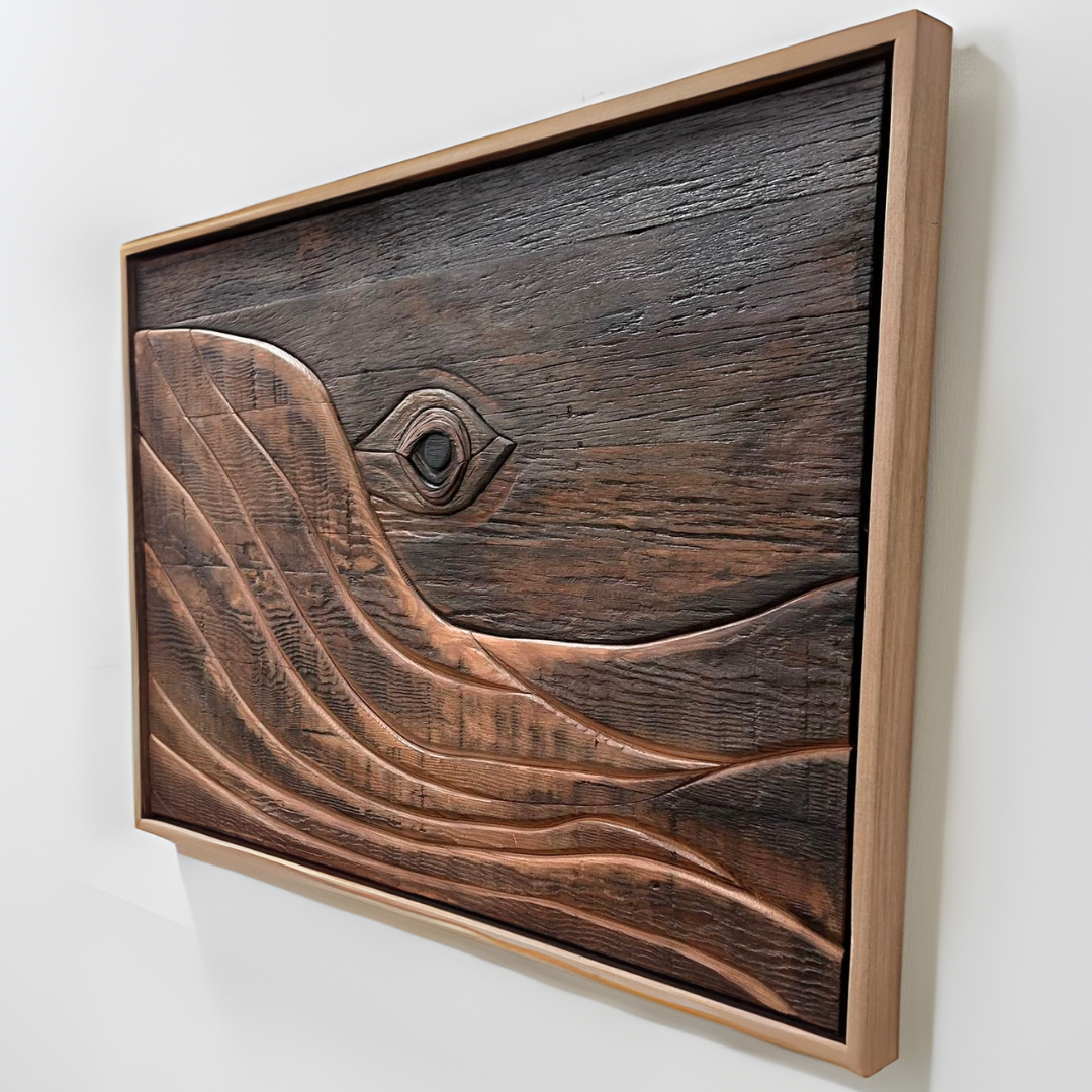 Whale Eye Art Piece in Collaboration with Karim Iliya