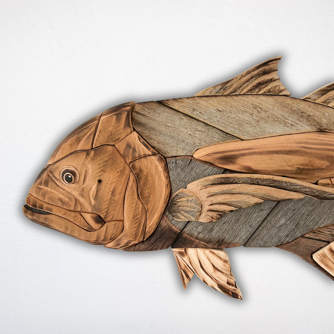 Wooden Giant Trevally