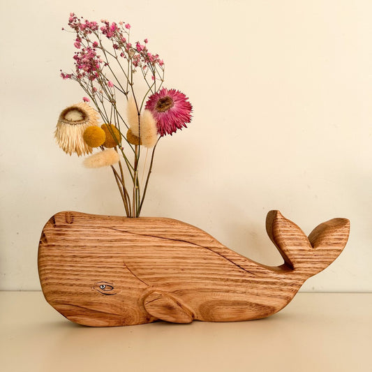 Whale Flower Vase